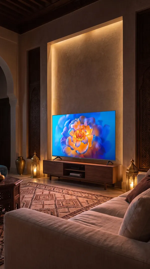 Smart TV ecoHome dans un salon